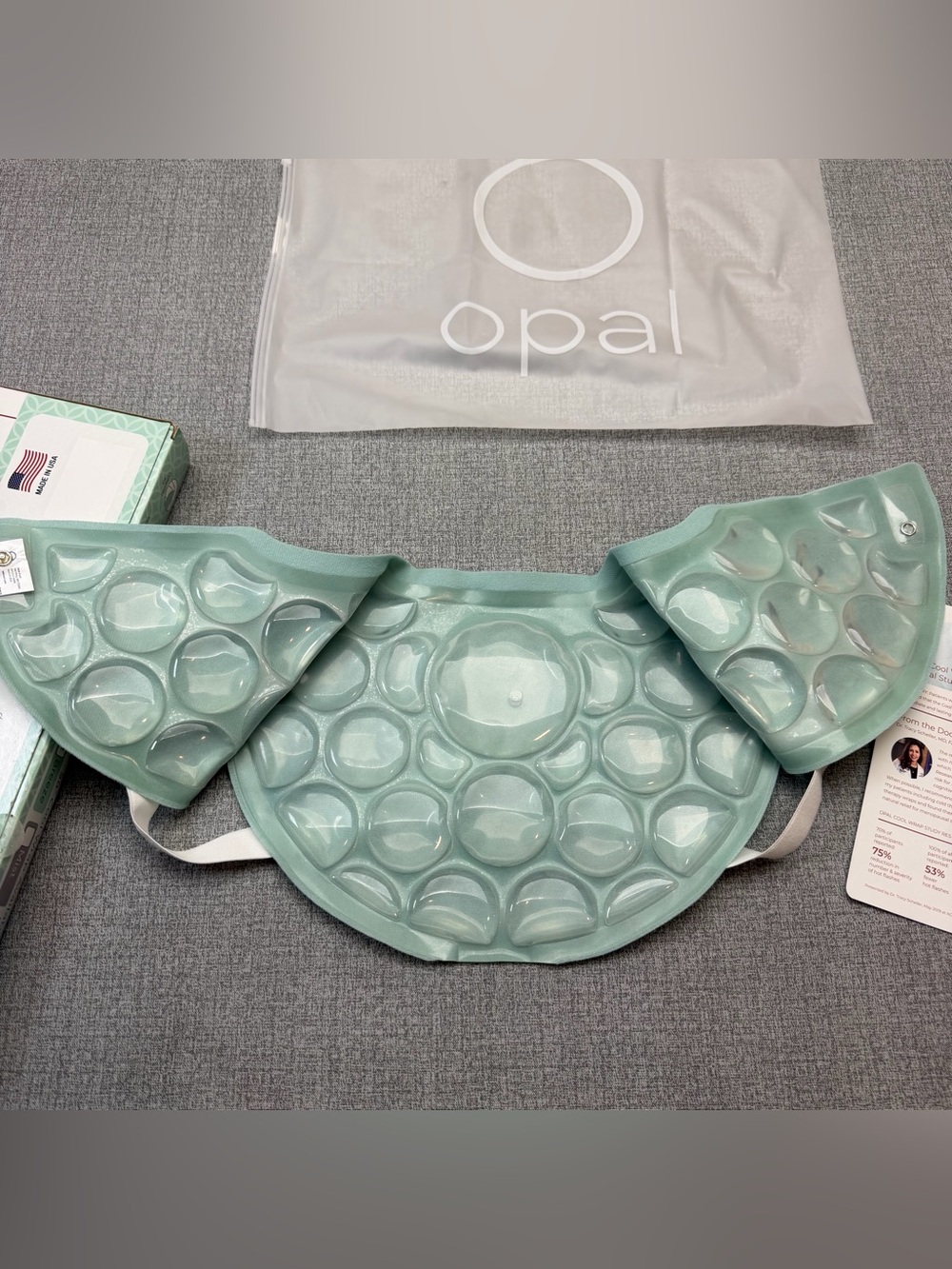 Opal Cool Wrap 58° Phase Change Cooling Wrap for Menopause & MS Relief - Picture 14 of 15